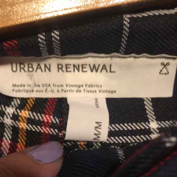 Urban Renewal Plaid Pants retro bought at urban outfitters M - Picture 7 of 10